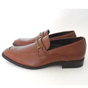 Marc Anthony Men's Cognac Slip-On Dress Shoes, Size - 8